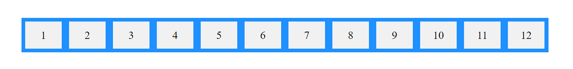 An example layout using three flexible columns.